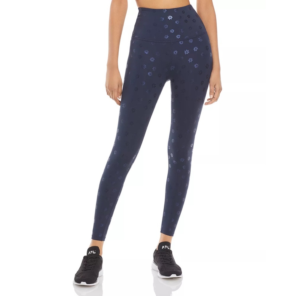 NWT Beyond Yoga Shiny Daisy High Waisted Leggings